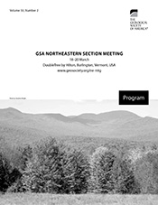 NEGSA Program Book Cover