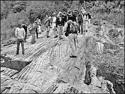 Sheba Creek, Eureka Syncline